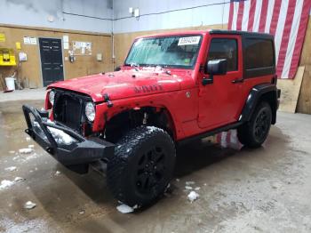  Salvage Jeep Wrangler