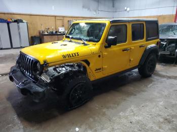  Salvage Jeep Wrangler