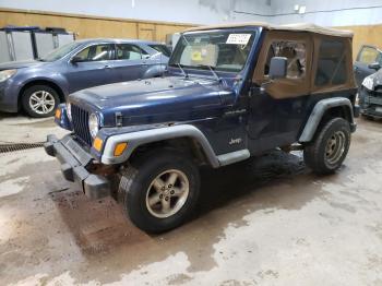  Salvage Jeep Wrangler