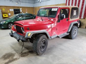  Salvage Jeep Wrangler