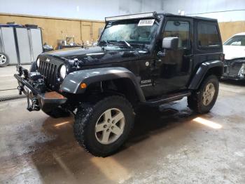  Salvage Jeep Wrangler