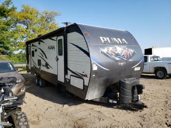  Salvage Puma Trailer