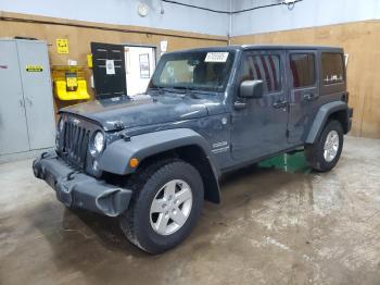  Salvage Jeep Wrangler
