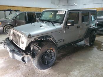 Salvage Jeep Wrangler