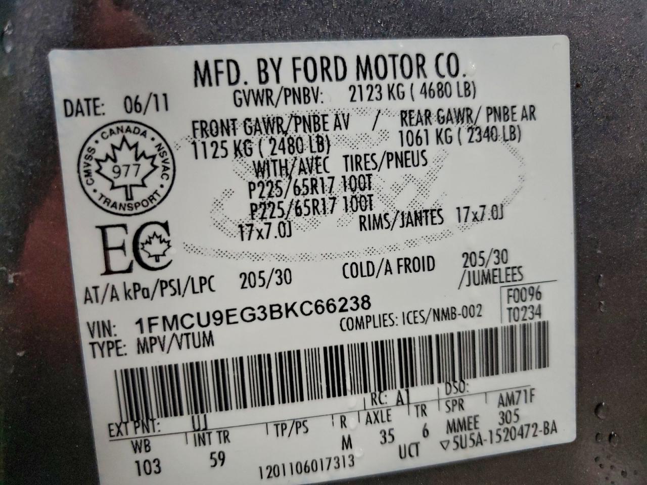 Ford Escape Limited Image 13