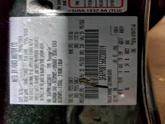 Ford Fusion Sel Image 11