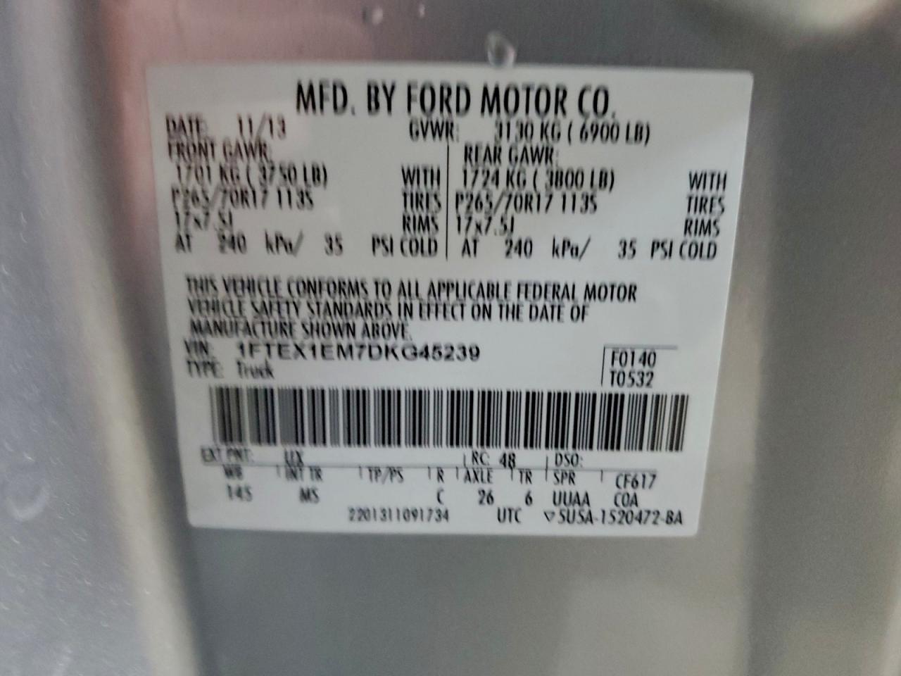 Ford F-150 Super Cab Image 8