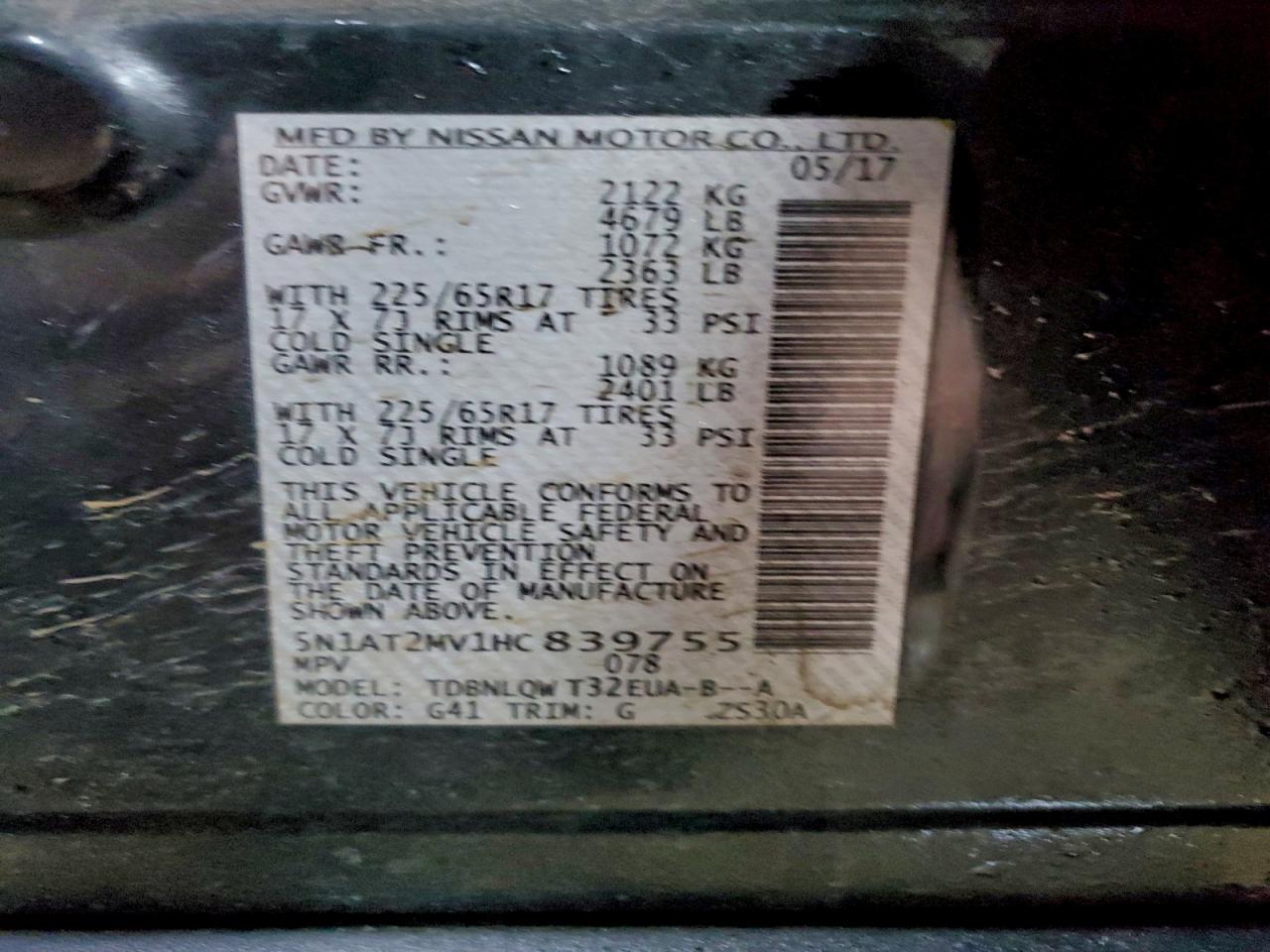 Nissan Rogue Sv Image 12