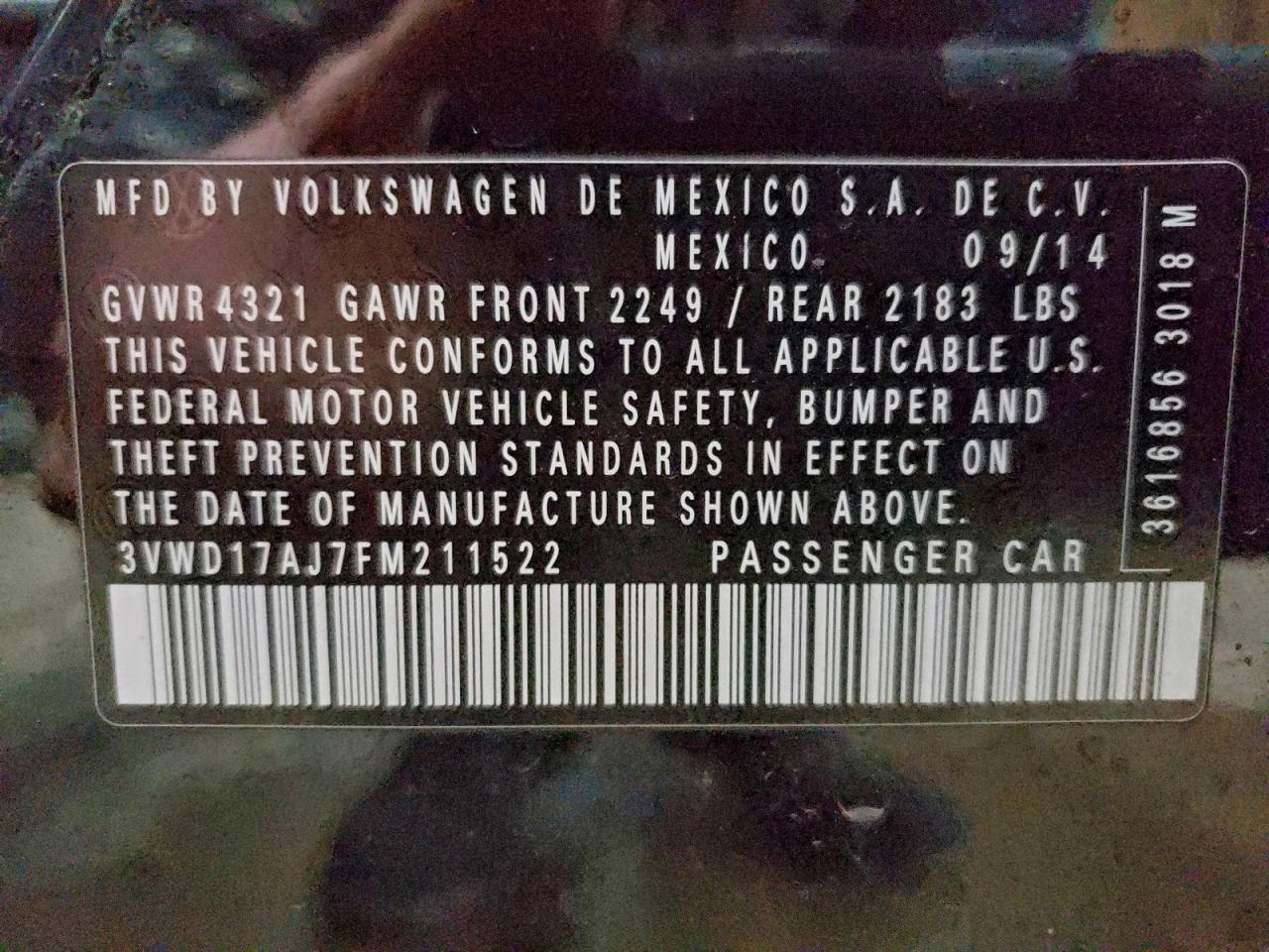 Volkswagen Jetta Se Image 6