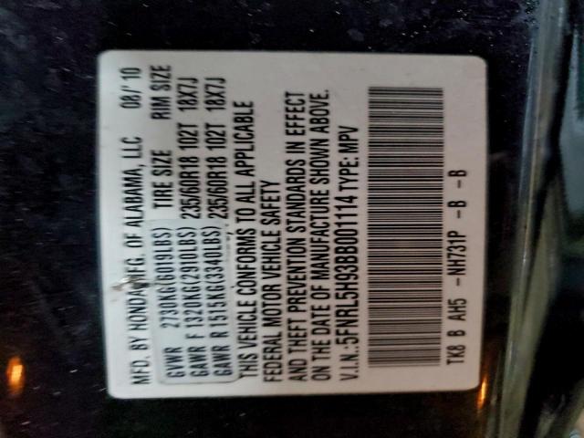 Honda Odyssey Touring Image 12