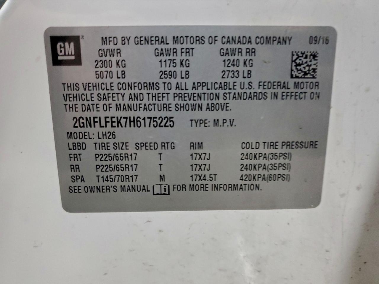 Chevrolet Equinox Lt Image 12