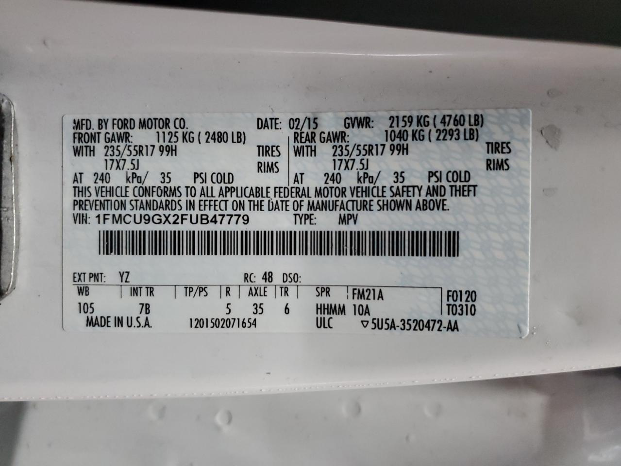 Ford Escape Se Image 7