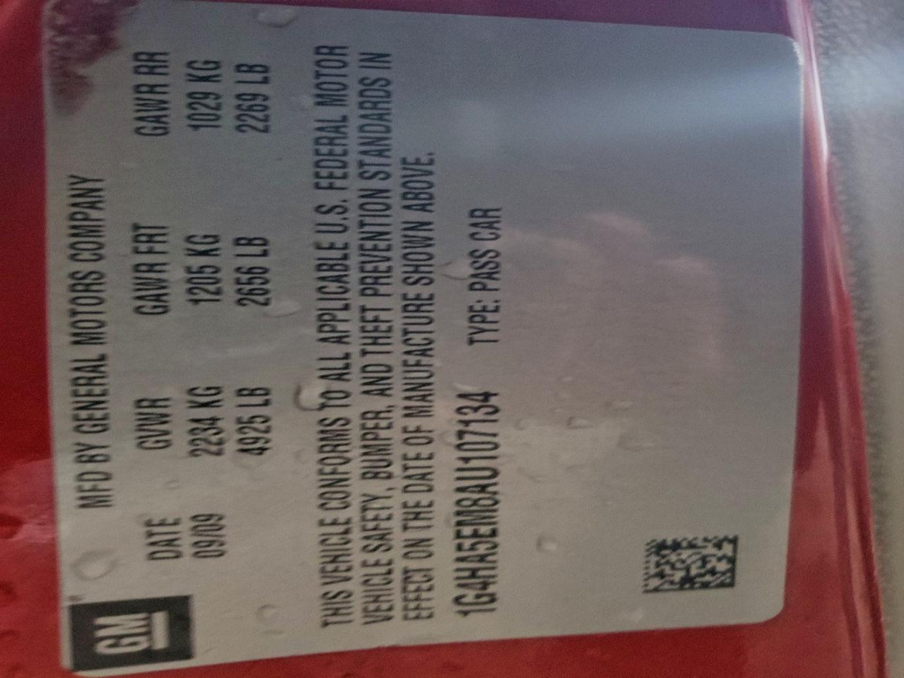 Buick Lucerne Cx Image 8